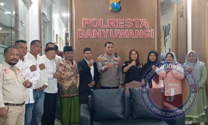 Rampas Setia 08 Jalin Sinergitas dengan Polresta Banyuwangi, Komitmen Ubah Citra Ormas