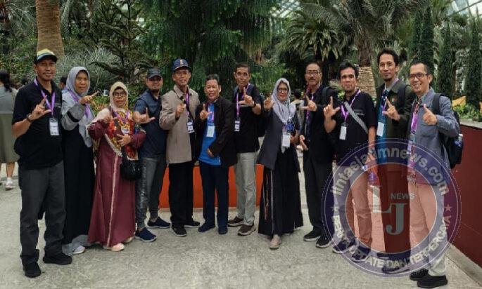 Kepala SP dan Ketua Majelis Dikdasmen PNF PDM Lamongan Kunjungan ke Singapura