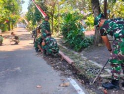 Sukseskan Program Kasad, Satgas TMMD Reguler Ke-125 Kodim 0735/Surakarta Garab Sasaran Fisik Pipanisasi