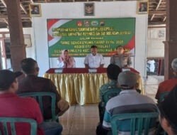 Warga Sarimulyo Dapat Pembekalan Tangkal Radikalisme dari Satgas TMMD dan Polres Boyolali