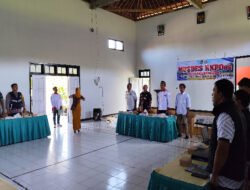 Babinsa Koramil 0801/07 Ngadirojo Hadiri Musdes Penyusunan RKP Desa Tahun 2026