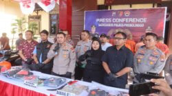 Polres Probolinggo Amankan 9 Orang Tersangka Kasus 3C Selama Juli 2025