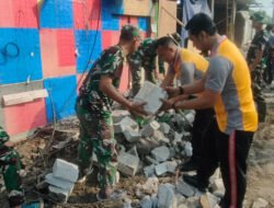 Memasuki Hari Ke-18, Satgas TMMD Reguler Ke-125 Kodim 0735/Surakarta Bahu-membahu Kebut Sasaran Fisik Perbaikan Saluran Air