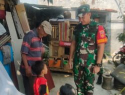 Ramah dan Humanis, Dansatgas TMMD Reguler Ke -125 Kodim 0735/Surakarta Sapa Warga di lokasi TMMD