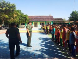 Babinsa Sambangi MTsN Beri Motivasi dan Semangat Belajar untuk Generasi Penerus