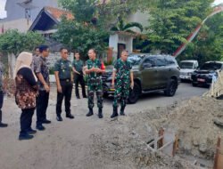 Tim Wasev Irdam IV/Diponegoro Kunjungi Lokasi TMMD Reguler Ke -125 Kodim 0735/Surakarta