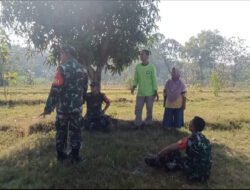 Babinsa dan Warga Duduk Bersama, Membangun Sinergi