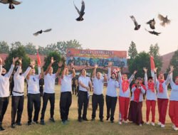 Gelorakan Semangat Kemerdekaan, SPN Polda Jatim Lepas 17 Merpati Gelar Berbagai Lomba Penuh Kebersamaan