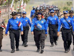 Tanamkan Nasionalisme 247 Siswa SPN Polda Jatim Gelar Ekspedisi Darat, Bagikan 800 Bendera dan Bansos