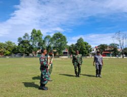 Kodim 0735/Surakarta Gelar Gladi Upacara Penutupan TMMD Reguler Ke-125 di Lapangan Karangasem