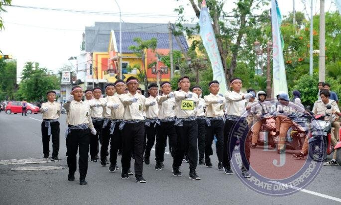 Mulimas Al Mizan Sukseskan Lomba Gerak Jalan Kabupaten Lamongan