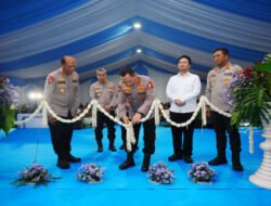 Hadiri Groundbreaking di Sidoarjo, Kapolri Sebut Polri Sudah Miliki 458 SPPG
