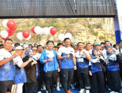 Dandim Ponorogo Ikuti Acara Merdeka Run 2025 Monumen Reog Ponorogo