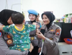 Sambut Hari Jadi Polwan ke -77 Polda Jatim Gelar Baksos di Griya Yatim