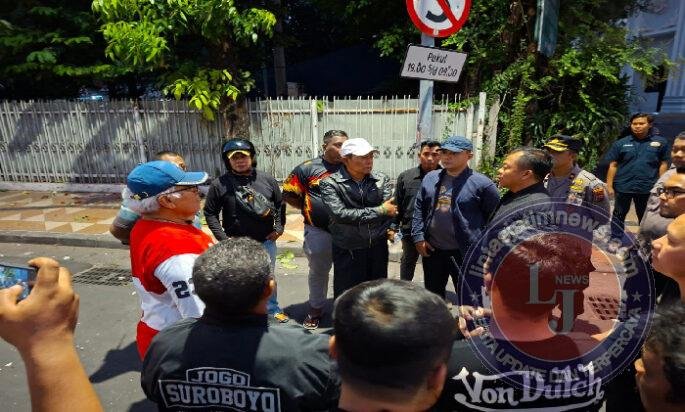 Polrestabes Surabaya Berhasil Redam Perselisihan Dua Kelompok di Embong Malang