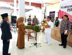 Sinergi di Balik Pelantikan Kasi Pemerintahan, TNI dan Pemdes Ngepeh Bersatu Bangun Desa