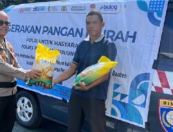 Polres Pelabuhan Tanjung Priok Salurkan 1,5 Ton Beras Lewat Program Gerakan Pangan Murah Bersama Bulog