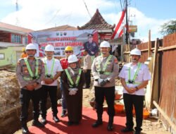 Polres Magetan Bangun Pos Polisi Setia Sarangan Tingkatkan Pelayanan Kepolisian di Kawasan Wisata