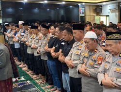Polres Priok, Gelar Shalat Ghaib untuk Almarhum Affan Kurniawan