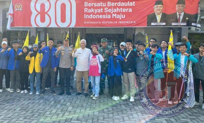 Ngawi In Solidarity Gelar Aksi Damai, Erliana: Jogo Deso Rekso Tonggo Jogo Ngawi Ramah
