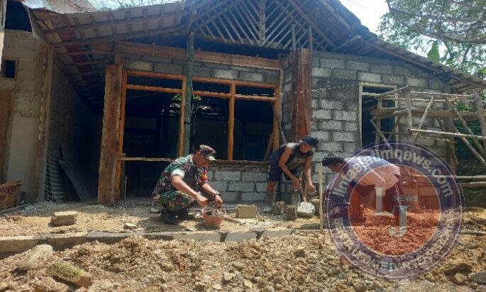 Program Rutilahu Koramil 0801/03 Arjosari Capai 90 Persen