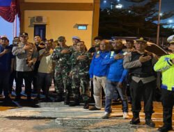 Polres KP3 Tanjung Priok Gelar Patroli Skala Besar Gabungan TNI, Polri dan Masyarakat, Berikan Kamtibmas Aman