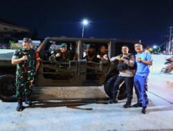 Jaga Kamtibmas, Kodim 0735/Surakarta Bersama Polresta Surakarta Dan Instansi Terkait Gelar Patroli Keamanan Skala Besar