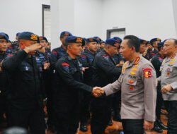 Kunjungi Mako Brimob Kwitang, Kapolri Beri Apresiasi dan Perkuat Motivasi