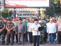 Apel Kebangsaan dan Do’a Bersama, Kapolres: “Keamanan adalah Tanggung Jawab Kita Bersama”