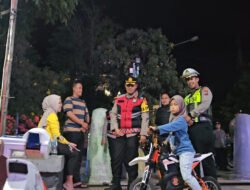 Personel Gabungan Polres Probolinggo Gelar Patroli Skala Besar Pastikan Situasi Aman dan Kondusif
