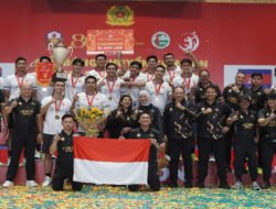 Jakarta Bhayangkara Presisi Juara Turnamen Voli Internasional di Vietnam