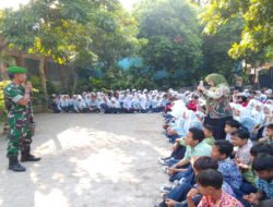 Bati Batuud Koramil 03/Serengan Gencar Himbau Siswa Tidak Mudah Terprovokasi