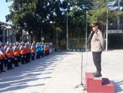 Satbinmas Polres Pasuruan Sosialisasi ke SMKN 1 Bangil: Hindari Tawuran dan Anarkisme