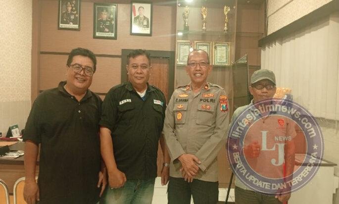Sinegritas Polsek Gubeng dan Element Masyarakat dalam Menjaga Kamtibmas Wilayah