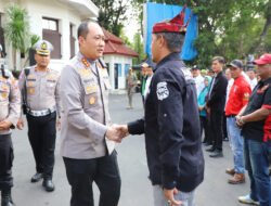 Berbagai Elemen Masyarakat Dukung Polresta Malang Kota Jaga Kondusifitas Tolak Anarkis