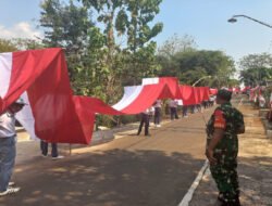 Kirab Bendera Merah Putih 200 Meter Semarakkan Merti Desa Pojok Boyolali