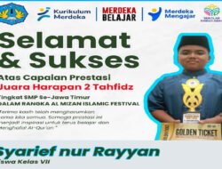 Siswa SMPN 1 Solokuro JuaraLomba Tahfidz Al-Qur’an Al Mizan Islamic Festival 2025
