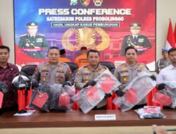 Polres Probolinggo Amankan Ayah dan Anak Tersangka Pembunuhan Maut di Sukapura