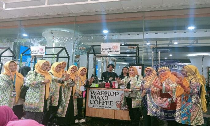 Ma’Ci Coffee Koja, Semangat Wirausaha Muda Pada Bazar PKK Expo 2025 di Balaikota