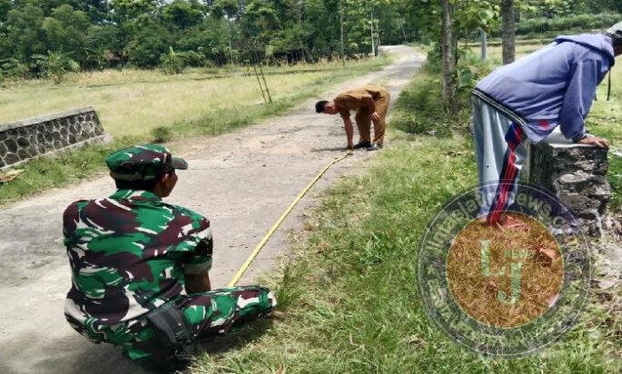 Babinsa Andong Dampingi Survei Jalan Baru, Dorong Peningkatan Infrastruktur Desa