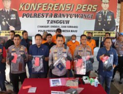 Polresta Banyuwangi Bongkar Sindikat Curanmor, Empat Tersangka Diamankan