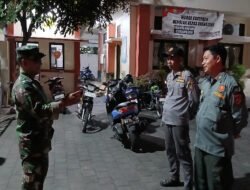 Jaga Kamtibmas, Piket Koramil 03/Serengan Bersama Linmas Patroli Wilayah