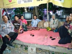 Kapolsek Rembang Bersama Tiga Pilar Himbau Warga Aktifkan Siskamling