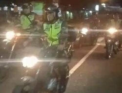 Kodim Pacitan Bersama Banser Gelar Patroli Bersama Ciptakan Keamanan Wilayah