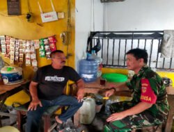 Patroli Dan Sambang Warga, Cara Jitu Babinsa Mojosongo Merebut Hati Dan Simpati Warganya di Wilayah