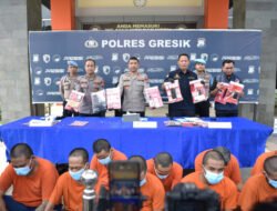 Polres Gresik Ungkap 16 Kasus Narkoba Selama 12 Hari, Amankan 20 Tersangka
