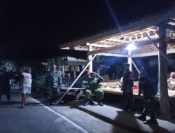 Sinergi TNI dan Unsur Masyarakat, Patroli Malam di Juwangi Ciptakan Rasa Aman