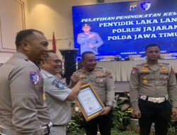 Polres Pelabuhan Tanjungperak Berhasil Tekan Angka Lakalantas Hingga 44,6 persen