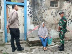 Babinsa Kratonan Bersama Bhabinkamtibmas dan Linmas Memantau Orang Dengan Gangguan Jiwa (ODGJ)