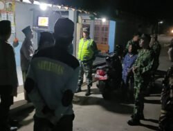 Sinergi TNI, Linmas, dan Banser Gelar Patroli Bersama di Wonosegoro